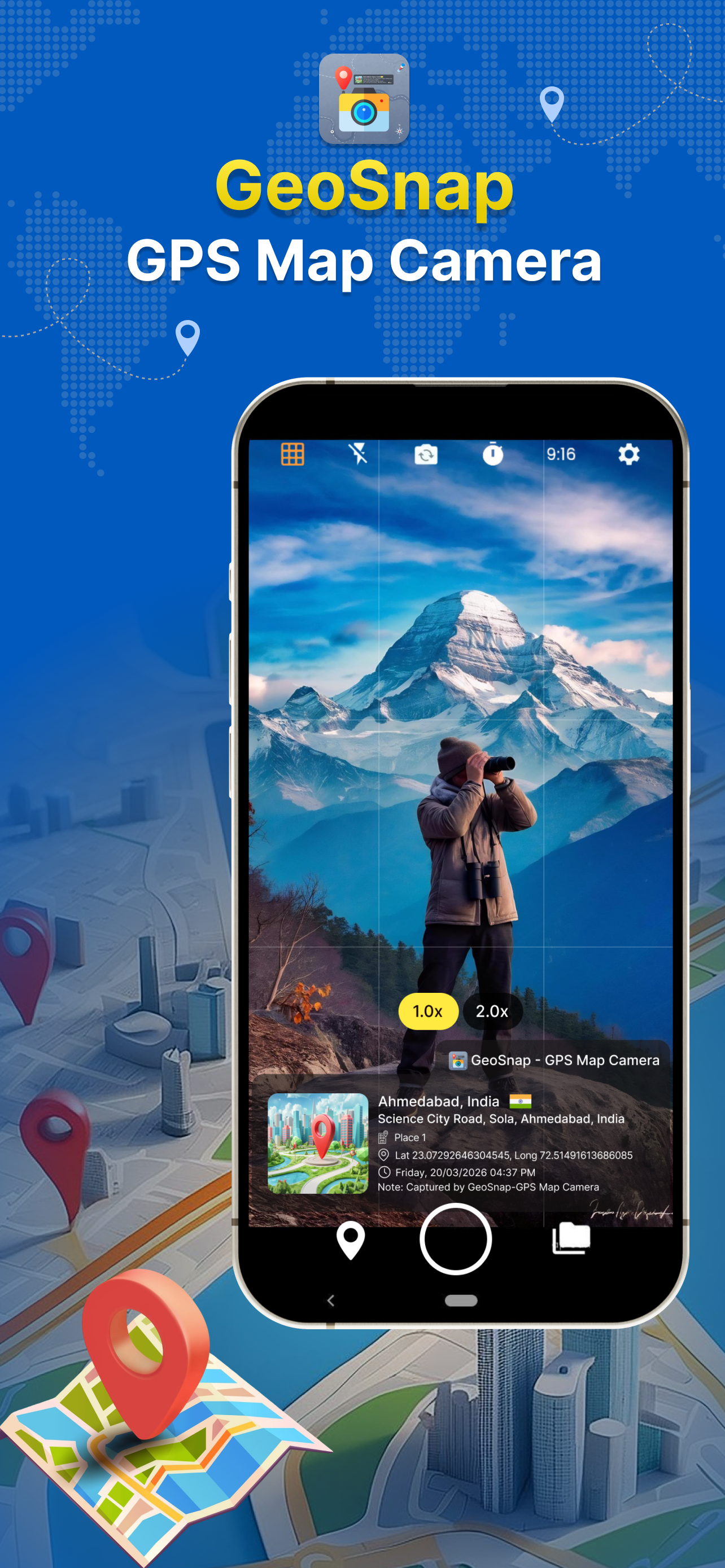 GeoSnap app screenshot 1