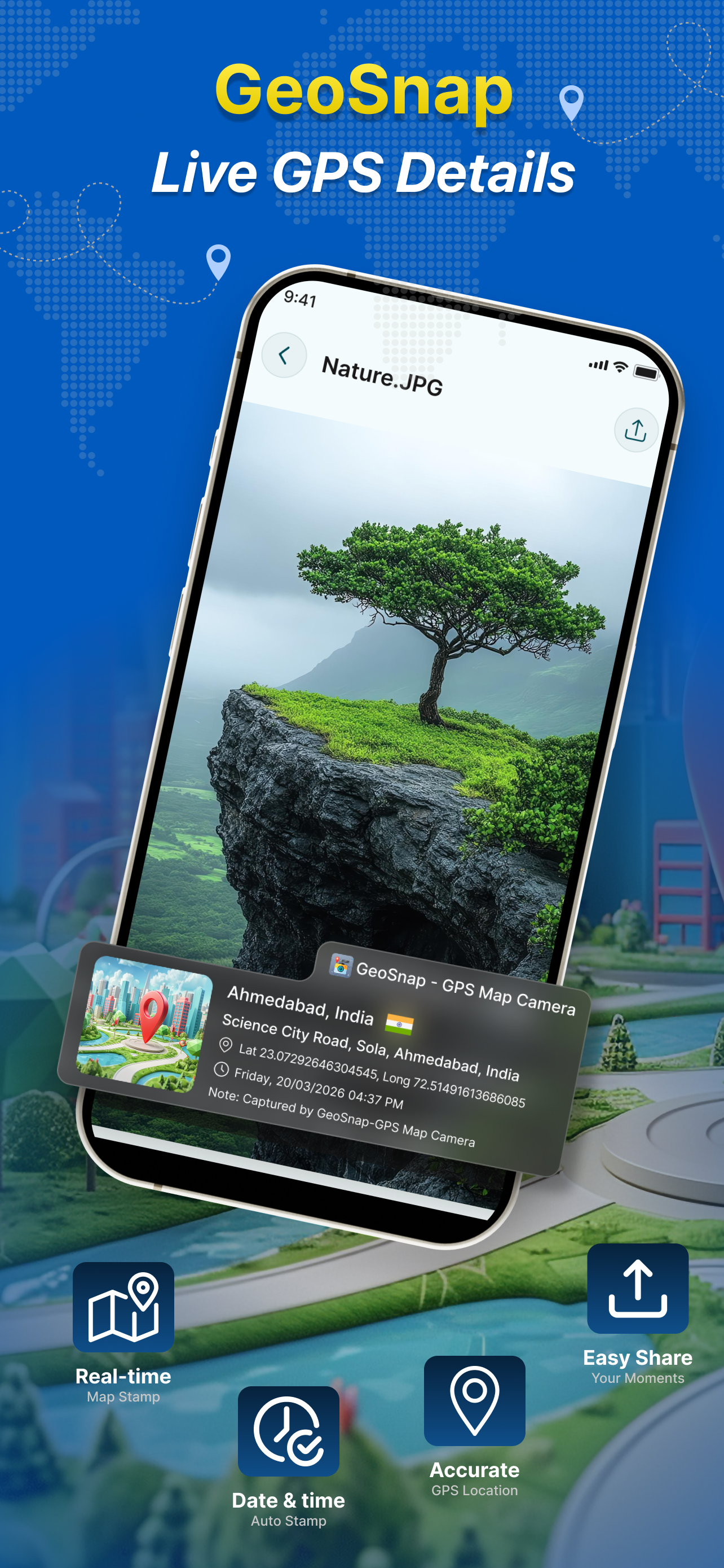 GeoSnap app screenshot 2