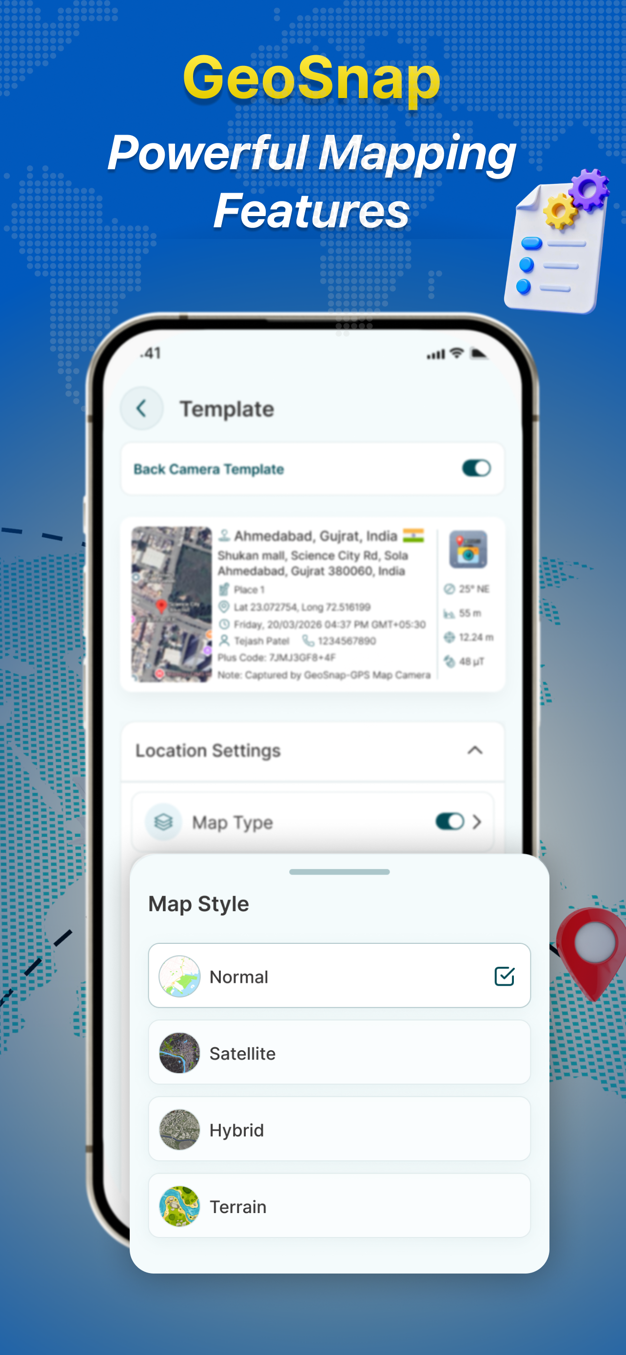 GeoSnap app screenshot 5